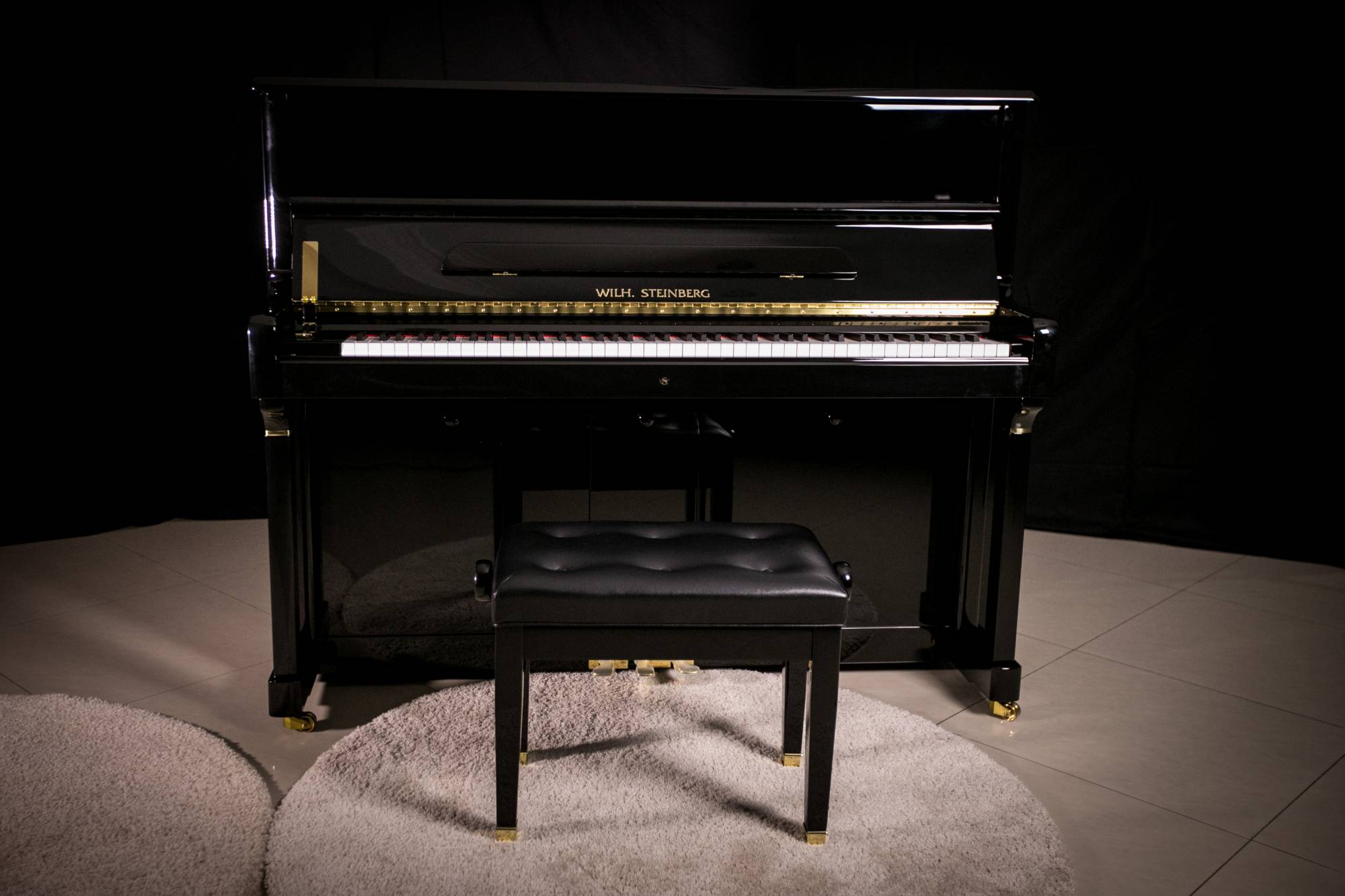 Wilh. Steinberg P-125E New Upright German Acoustic Piano - Image 3