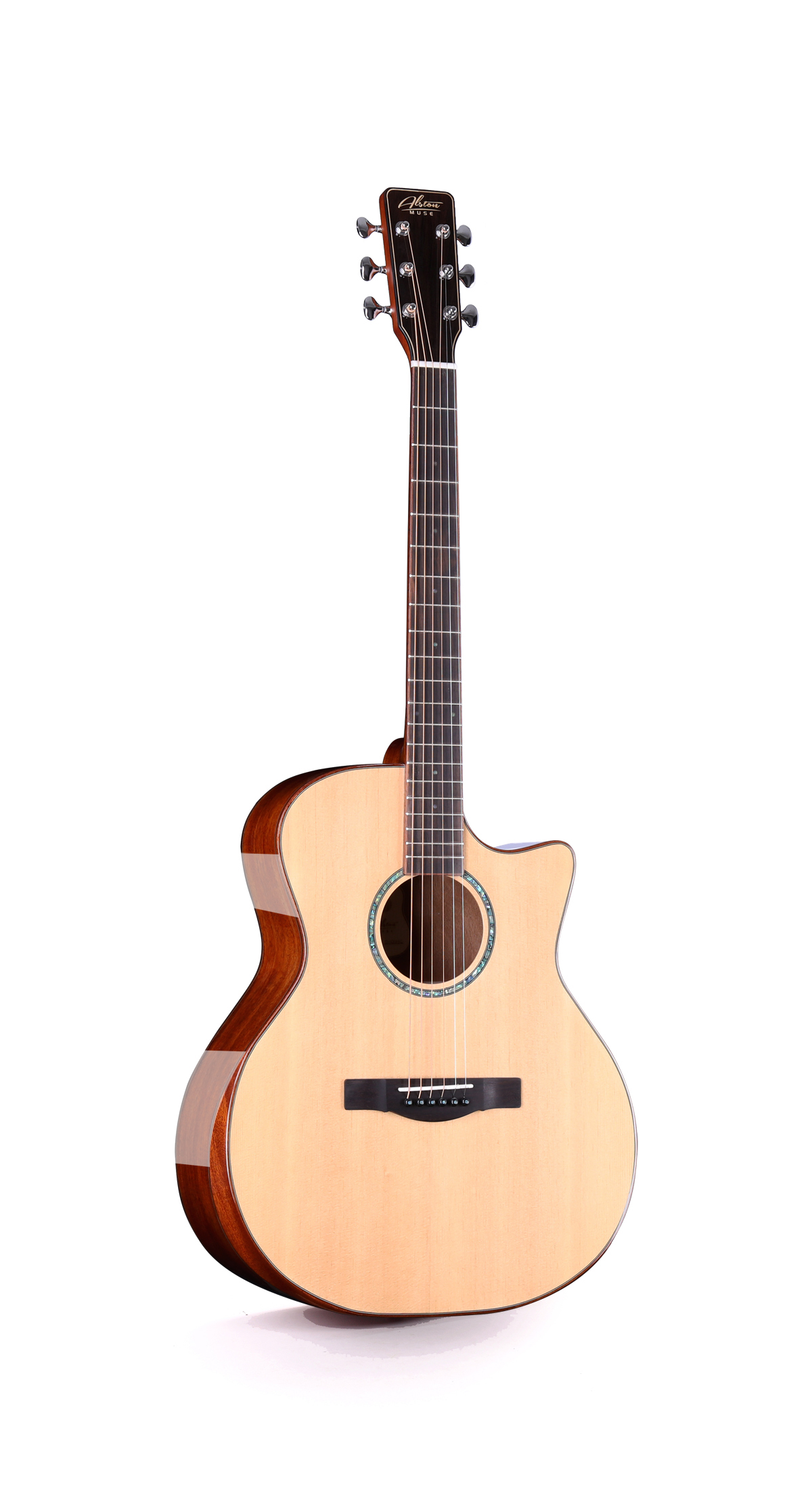 Alston D-100HCE Solid Top Acoustic Guitar - Image 8